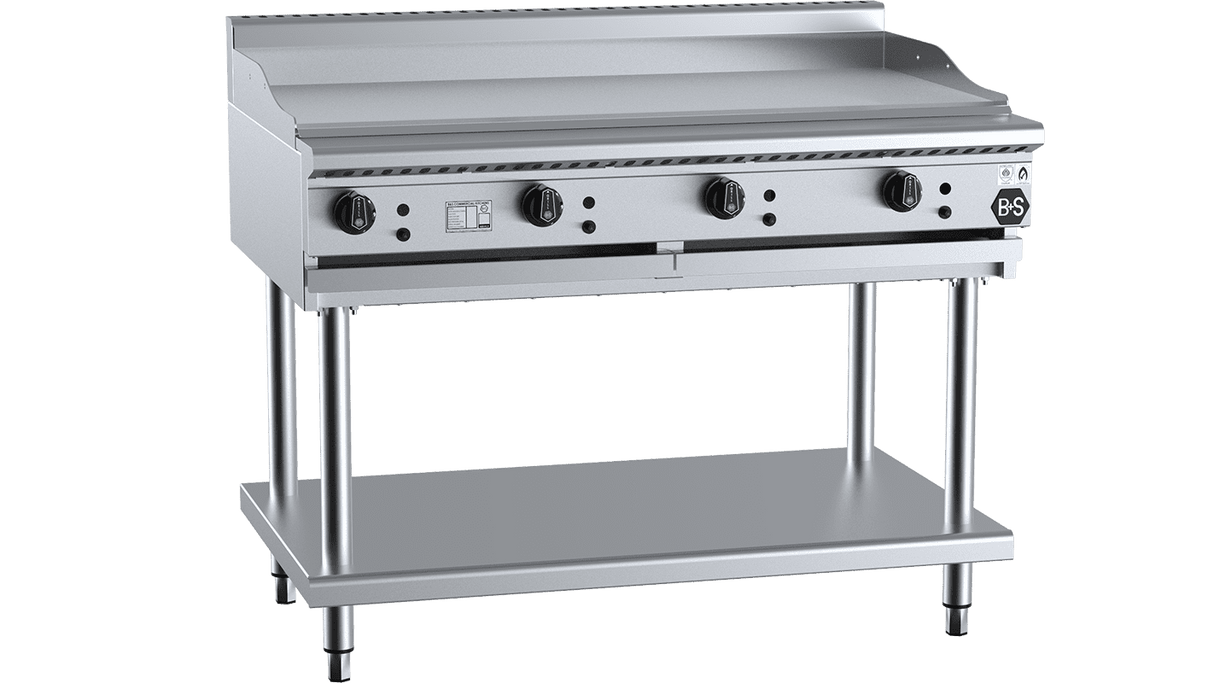 B+S Black Grill Plate 1200mm