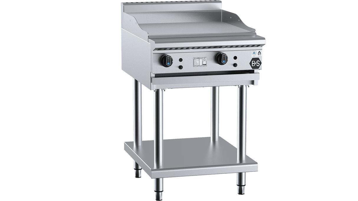 B+S Black Grill Plate 600mm