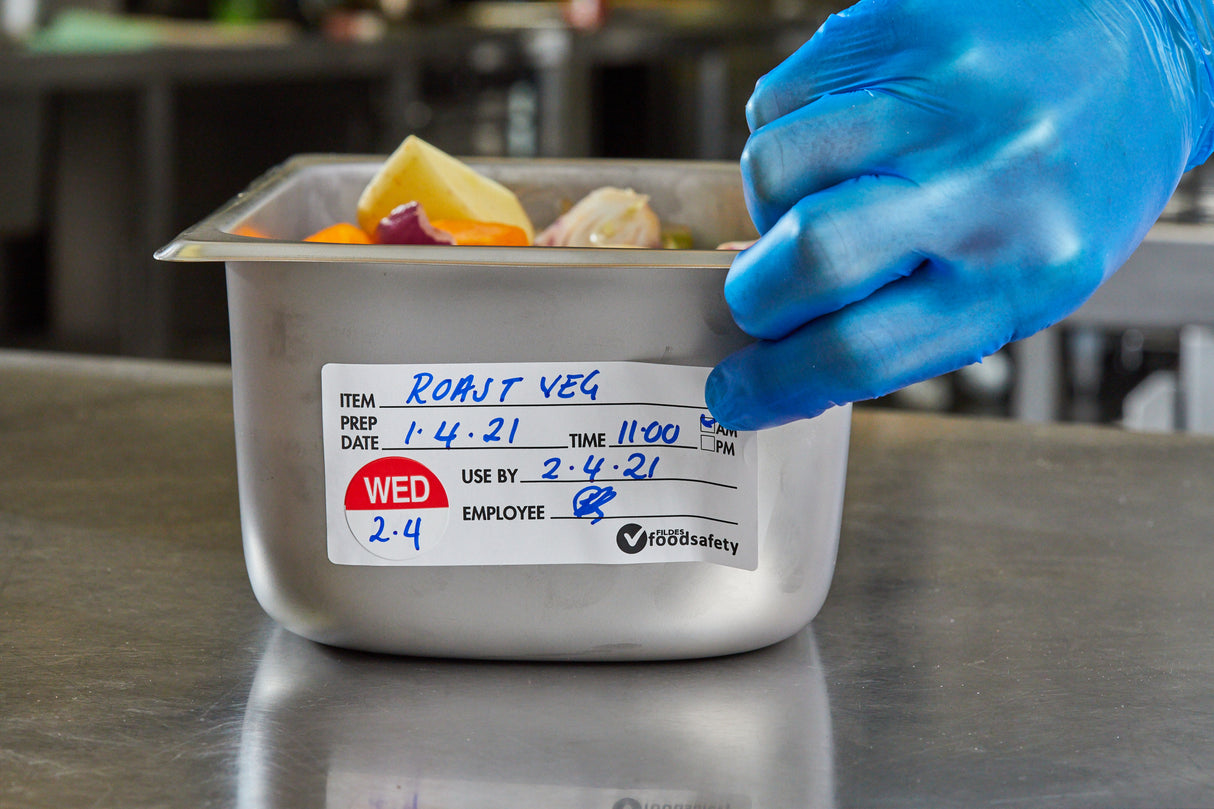 Shelf Life Label 102x47mm Roll (500)