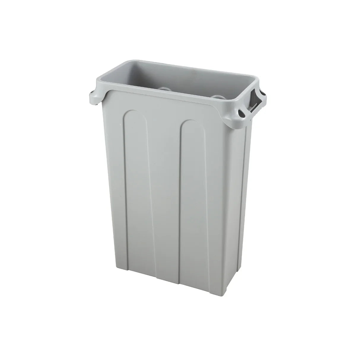 Slim Jim Vented Channel Bin Grey