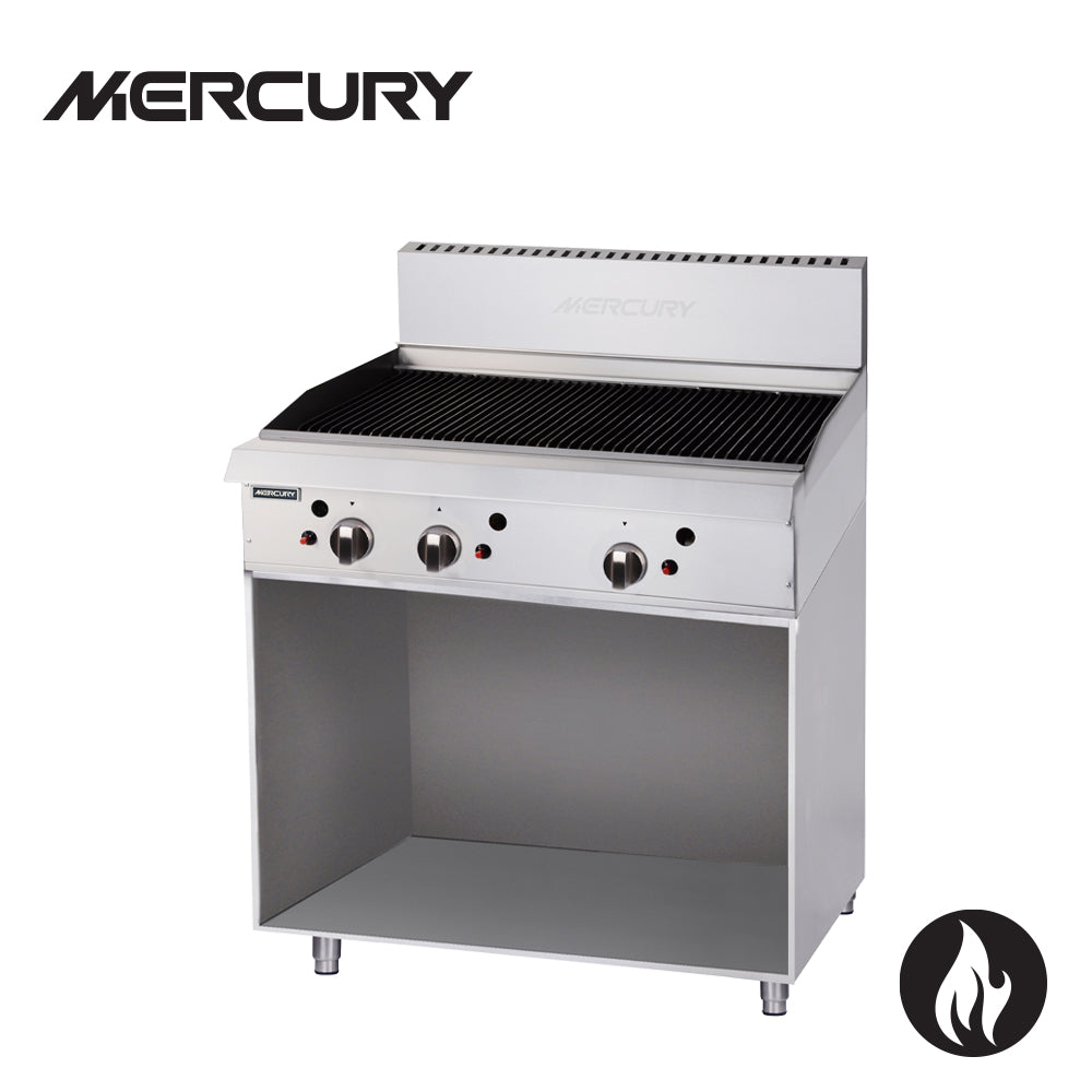 MERCURY Chargrill Cabinet Base 3 'U' shape burners