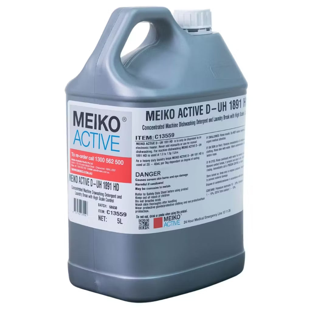 Meiko Active D-UH 1891 HD Detergent (2X5LTR)
