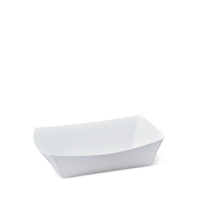Food Tray White #2 (1000/ctn)