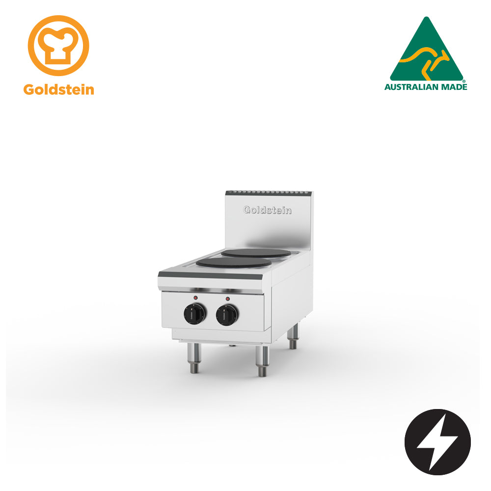 GOLDSTEIN Cooktop 2 x 2 kW solid plates