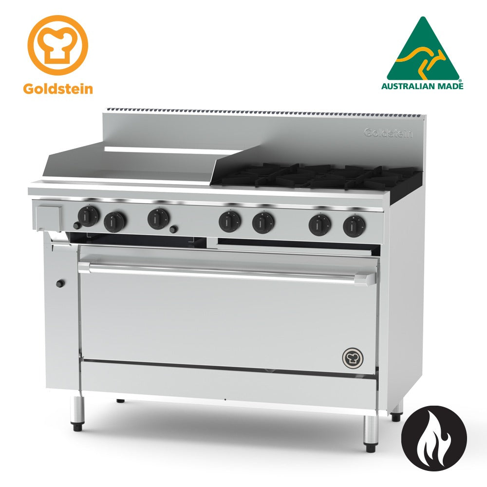 Goldstein Gas 4 Burner | Oven | 600mm Grill