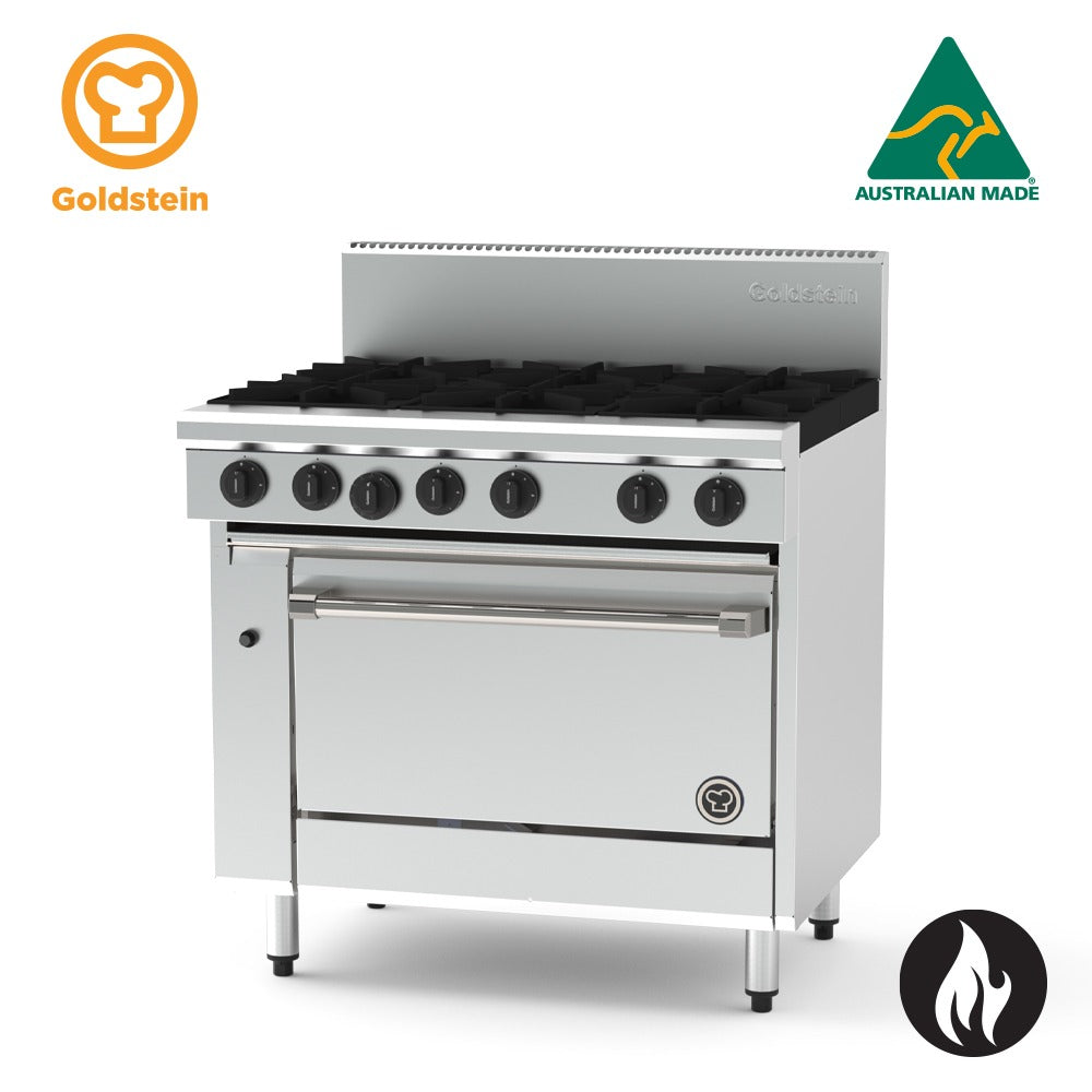 Goldstein Gas 6 Burner Oven Range