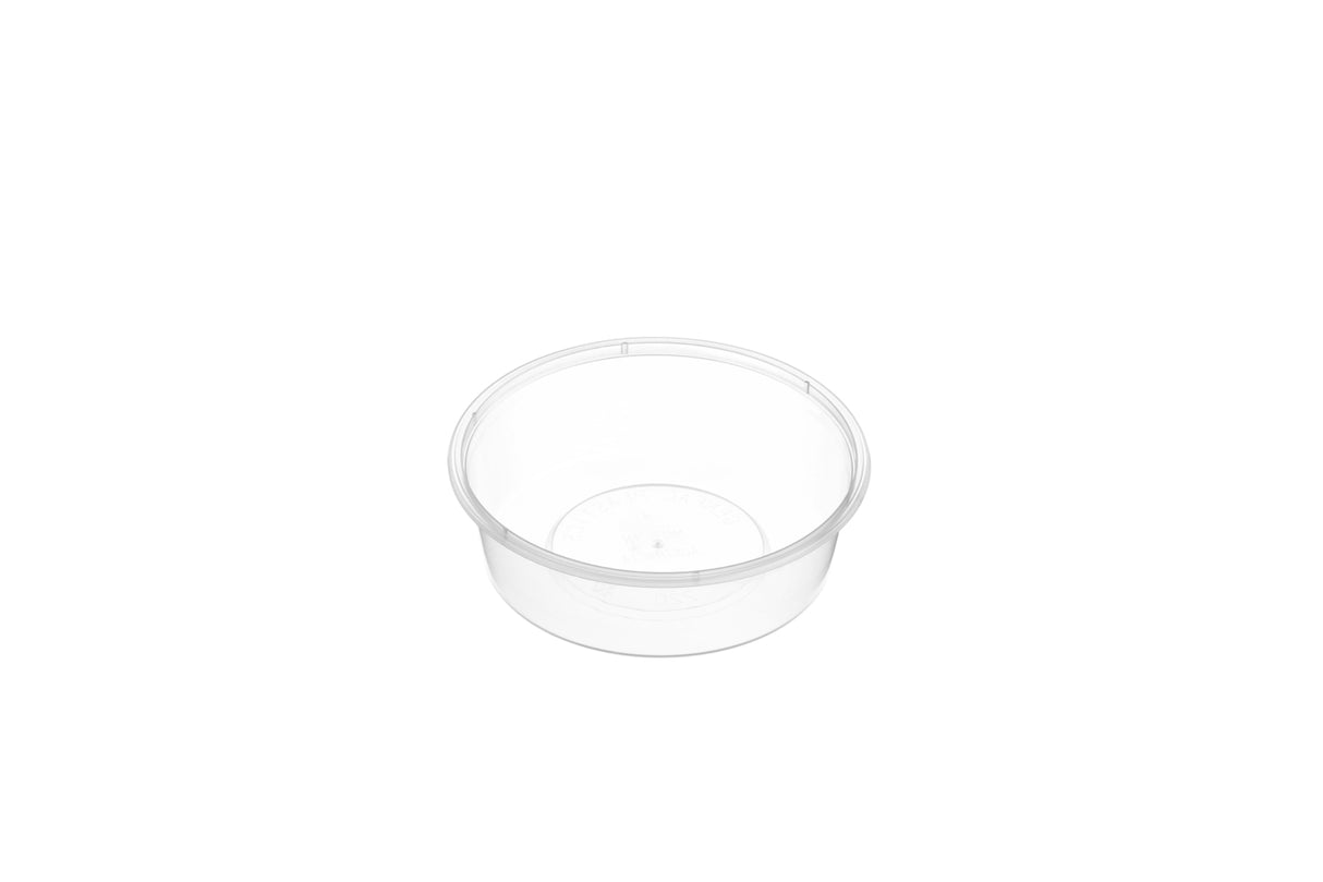 Round Container 150ml Clear