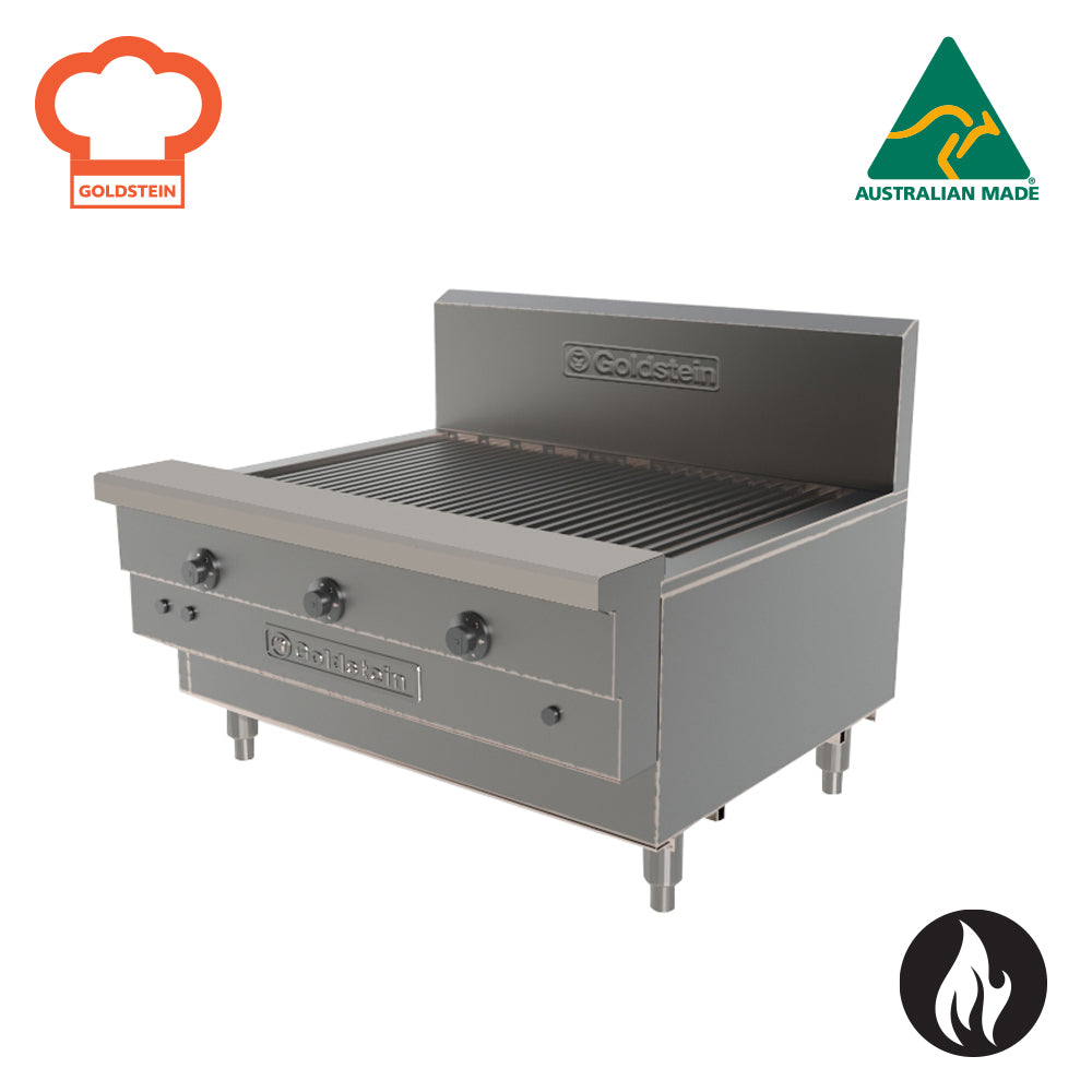 GOLDSTEIN Chargrill size 813 x 546 mm, with splashback