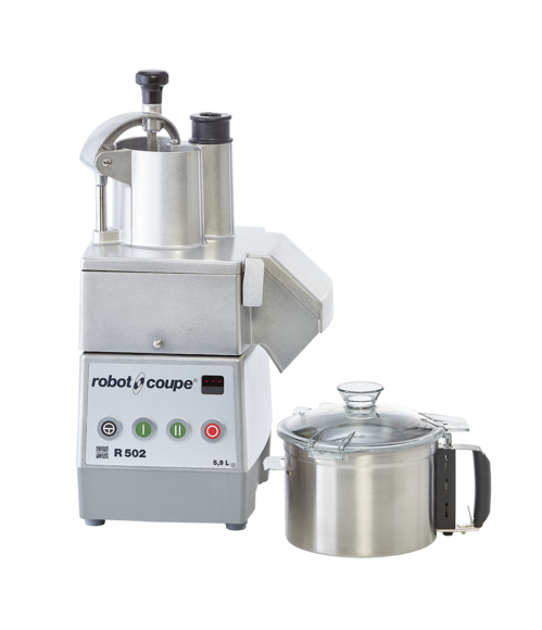 Robot Coupe R 502 - Food Processor - 5.9L Stainless Bowl - 3 Phase