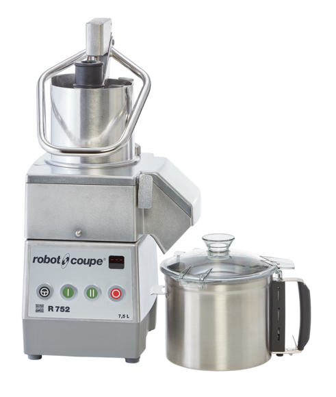 Robot Coupe R 752 - Food Processor - 7.5L Stainless Bowl - 3 Phase