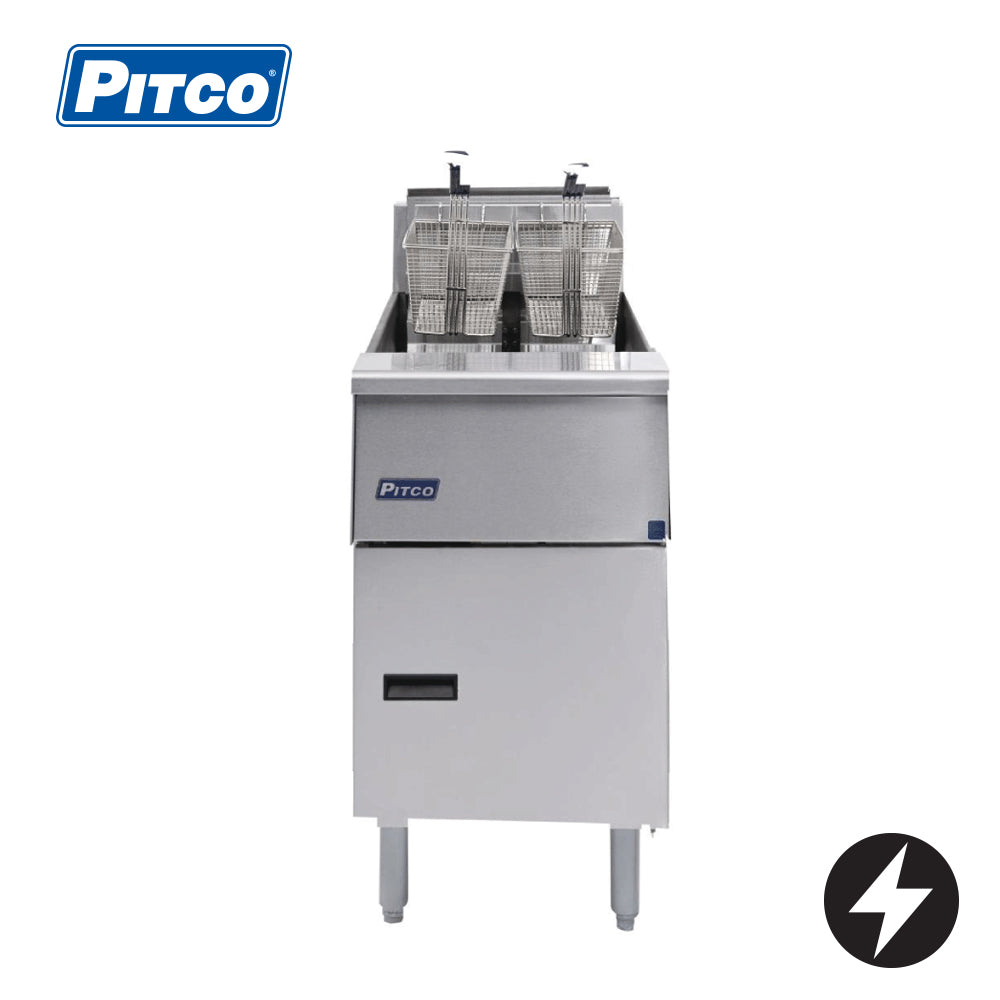 PITCO Electric Fryer Split Pan 2 Basket (Filter Ready)