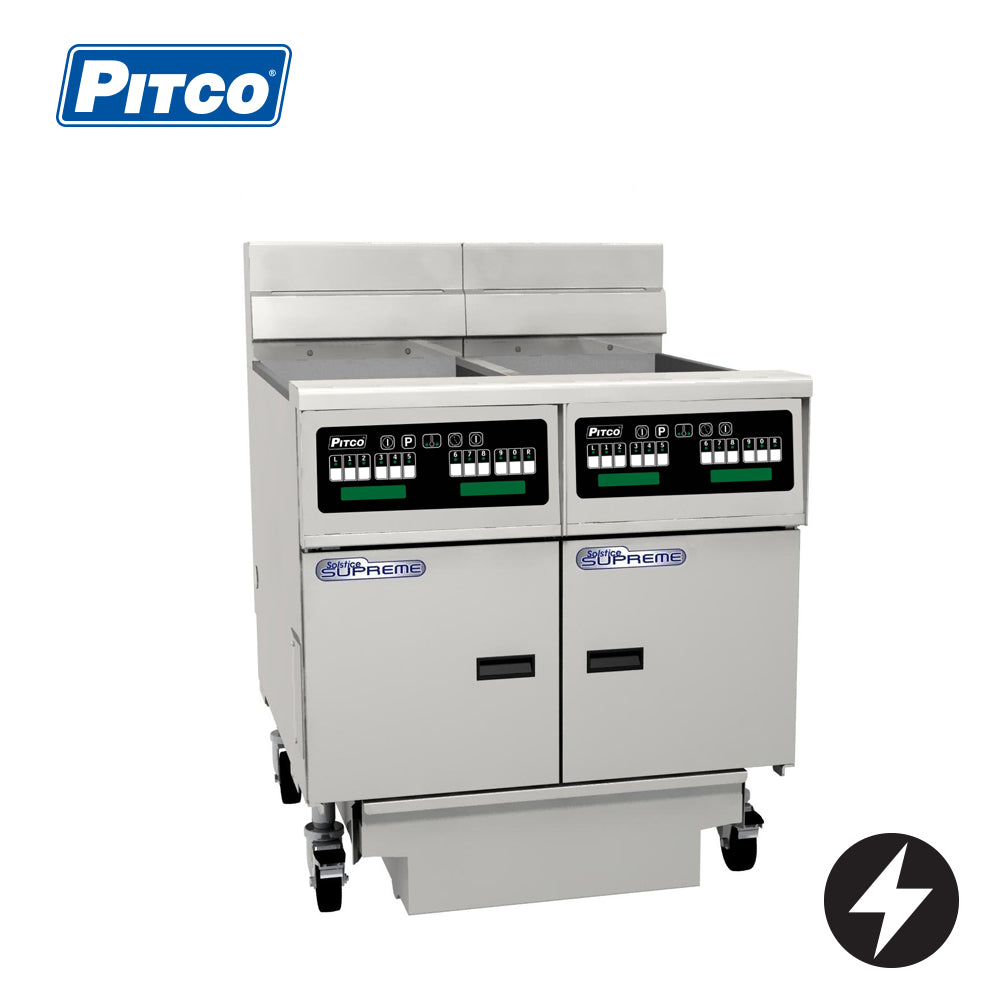 PITCO Electric Filter Fryer 2 Bank 4 Basket (Computer Controller)