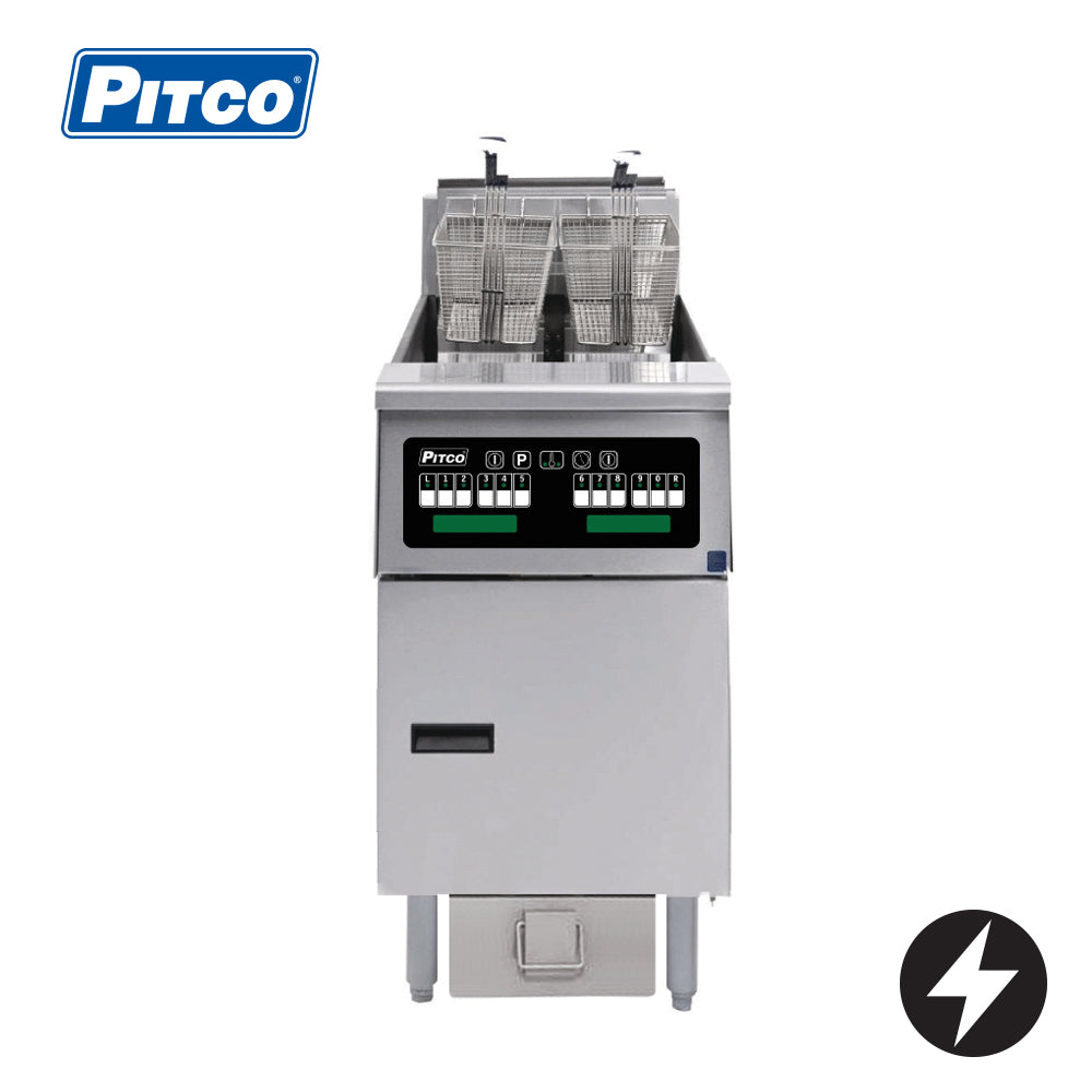 PITCO Electric Filter Fryer Single Pan 2 Basket (Computer Controller)