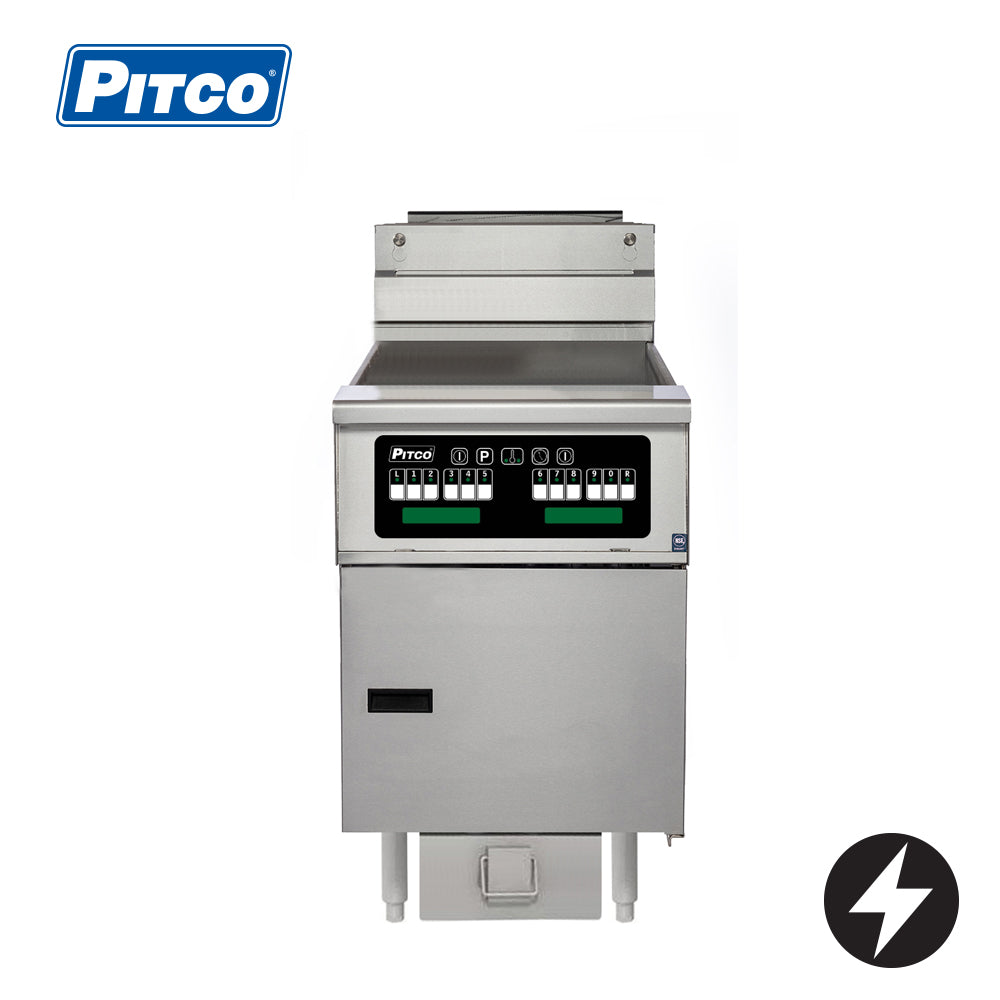 PITCO Electric Filter Fryer Single Pan 3 Basket (Computer Controller)