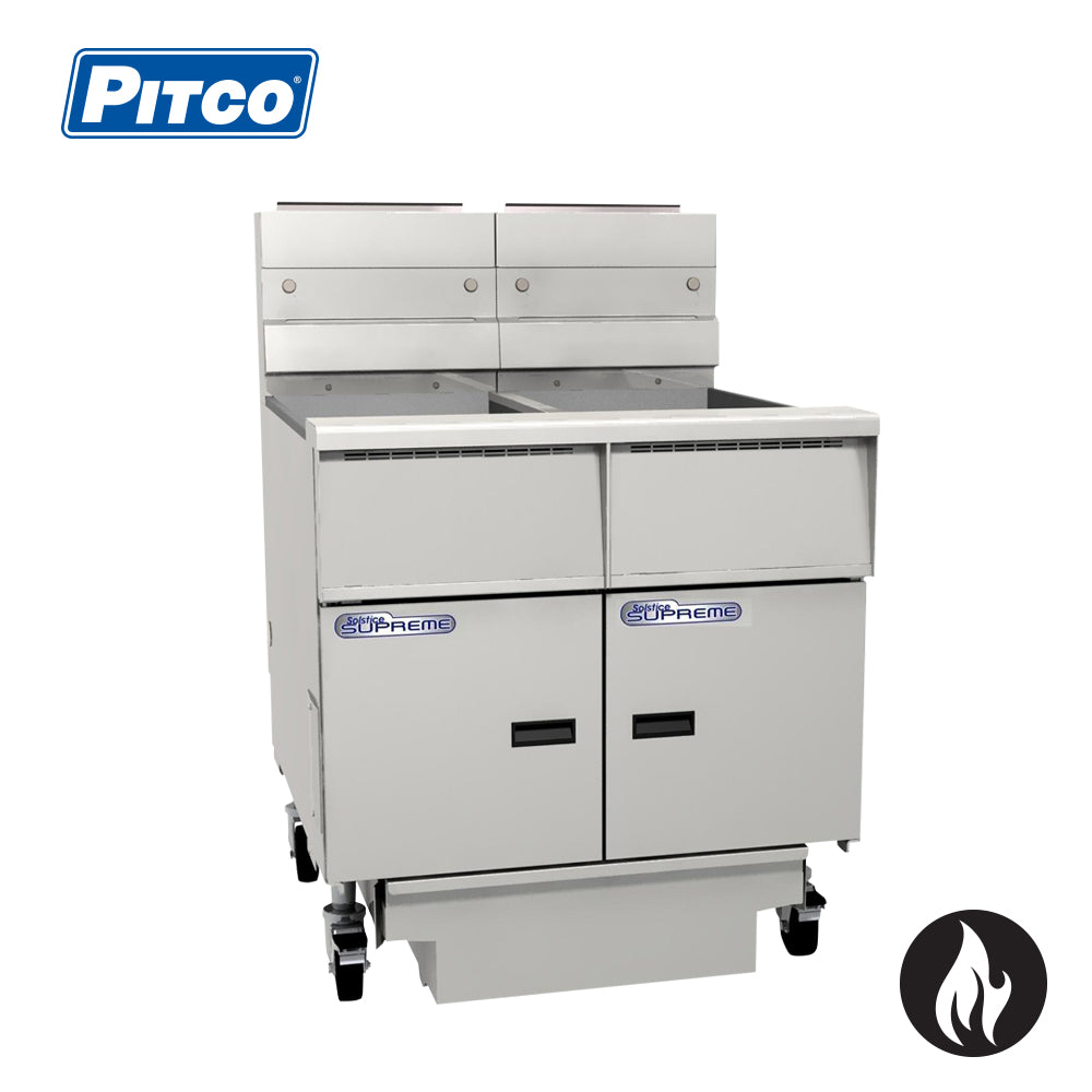 PITCO Solstice Filtration Fryer 2 Bank 4 Basket