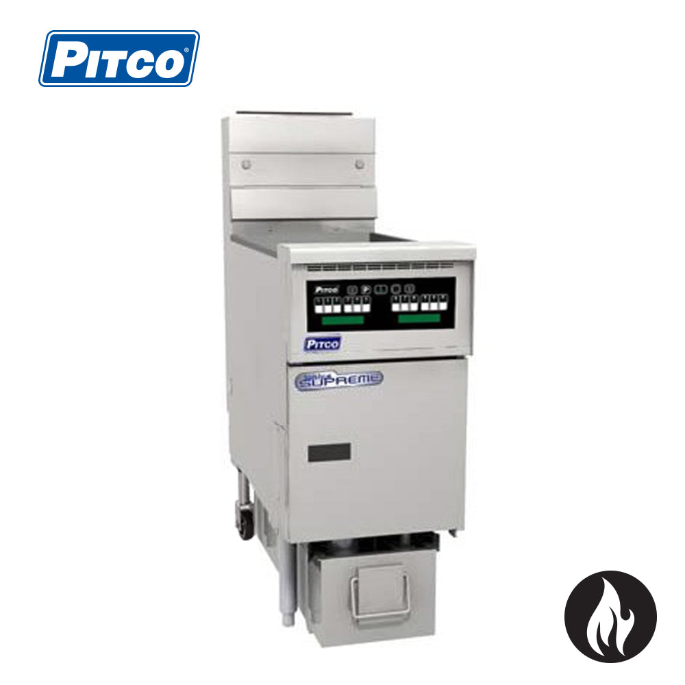 PITCO Solstice Filtration Fryer Single Pan 2 Basket (Computer Controller)