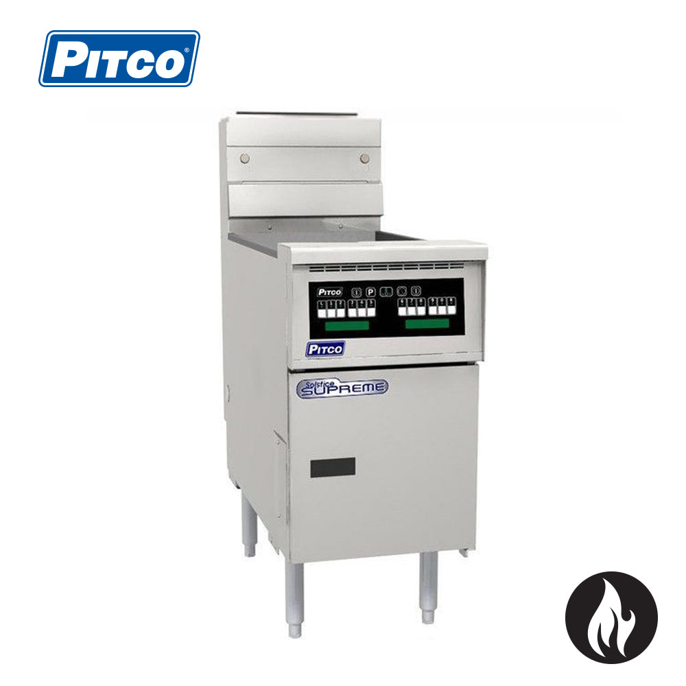 PITCO Solstice Supreme Fryer Single Pan 2 Basket (Computer Controller / Filter Ready)