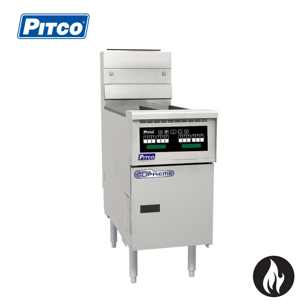 PITCO Solstice Supreme Fryer Split Pan 2 Basket (Computer Controller)
