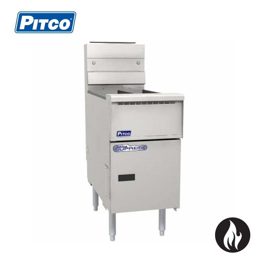 PITCO Solstice Supreme Fryer Split Pan 2 Basket (Filter Ready)
