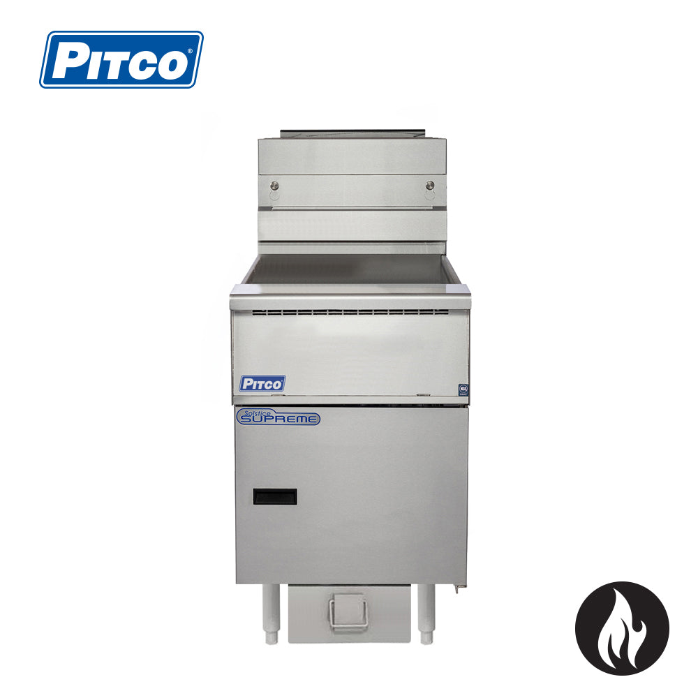 PITCO Solstice Filter Fryer Single Pan 3 Basket