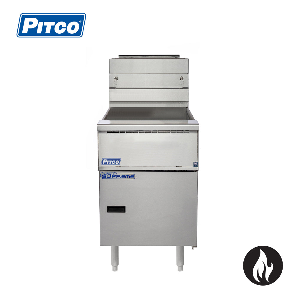 PITCO Solstice Supreme Fryer Single Pan 3 Basket (Filter Ready)