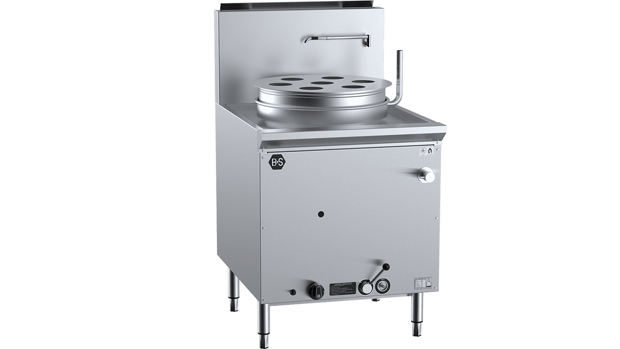 B+S Black Waterless Pot Steamer