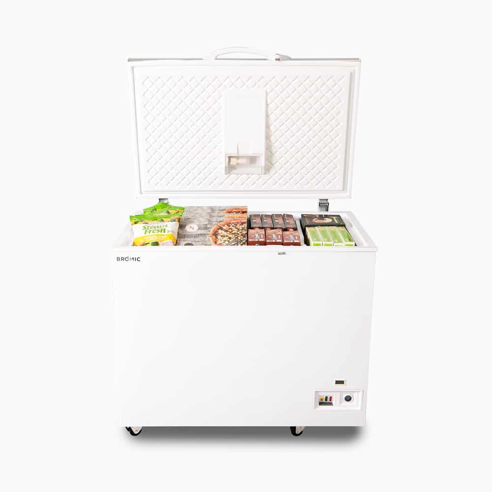 Chest Freezer Flat Top Stainless Steel 296L