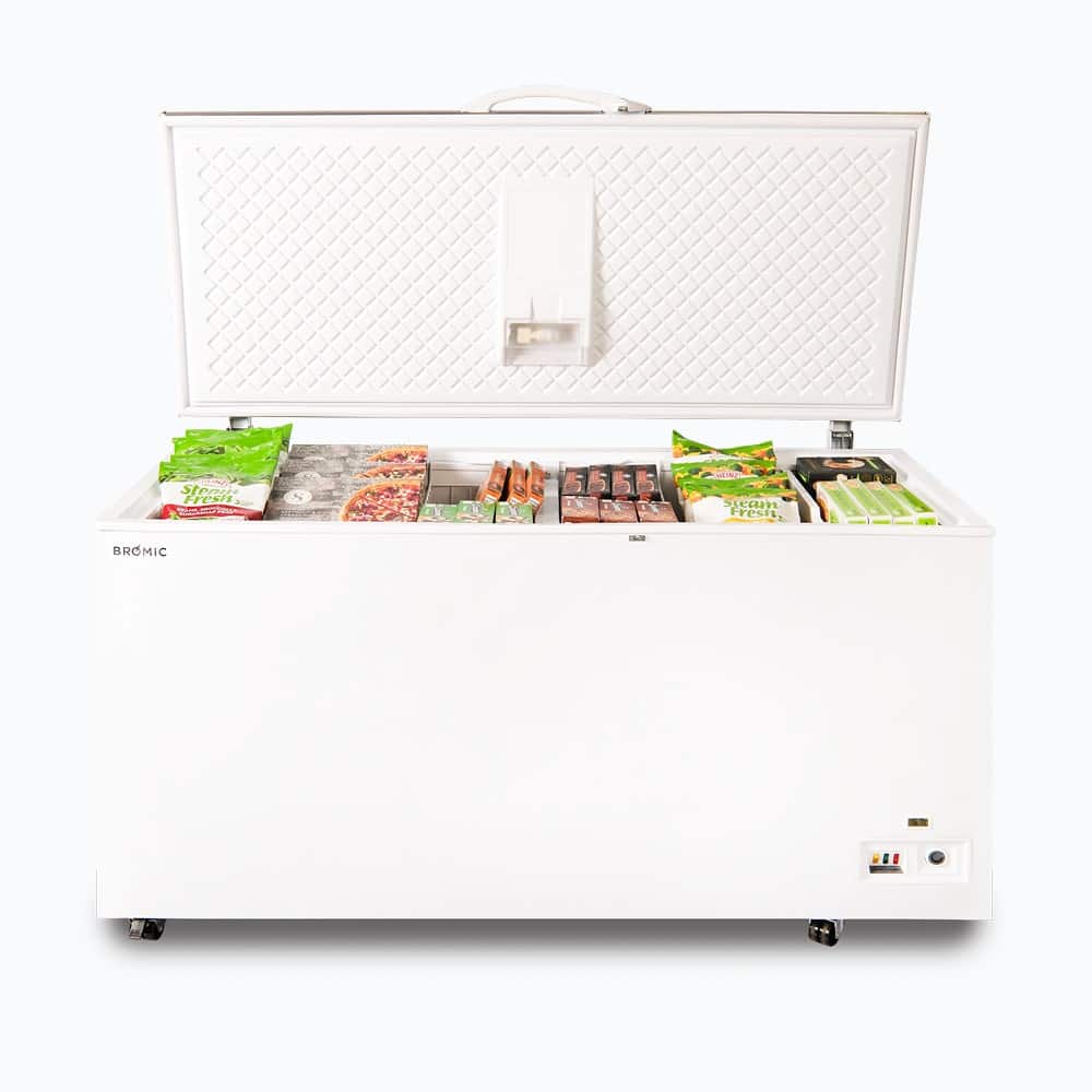 Chest Freezer Flat Top Stainless Steel 492L