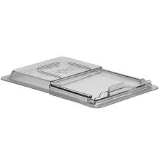 Cambro Camwear P/carb Sliding Lid Clear