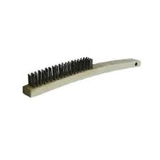 4 Row Extra Stiff Wire Brush with Handle