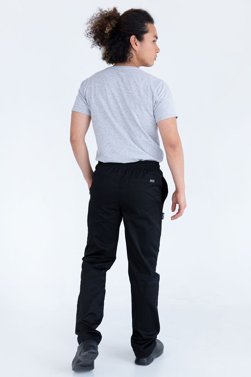Prochef Drawstring Pants Black | Comfort Plus