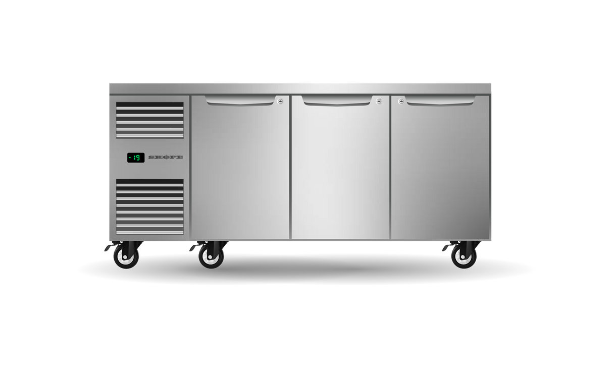 ProSpec 1/1 Underbench Freezer 3 Door