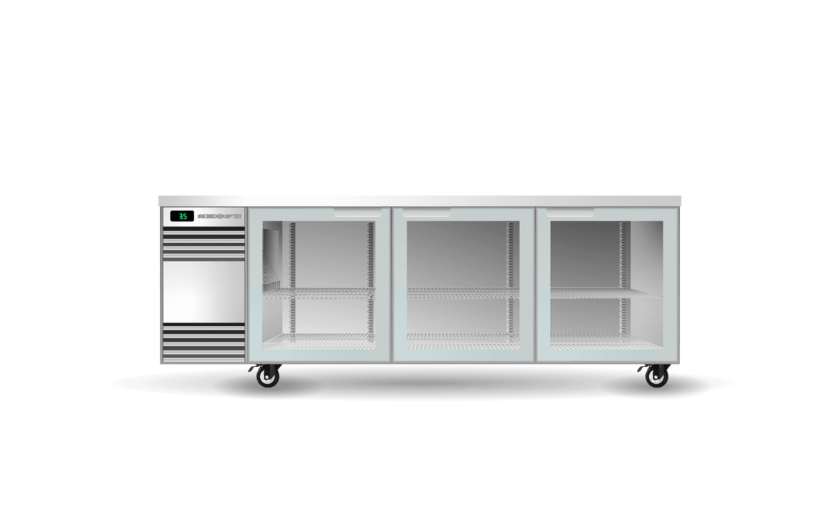 BackBar CounterLine 3 Glass Door