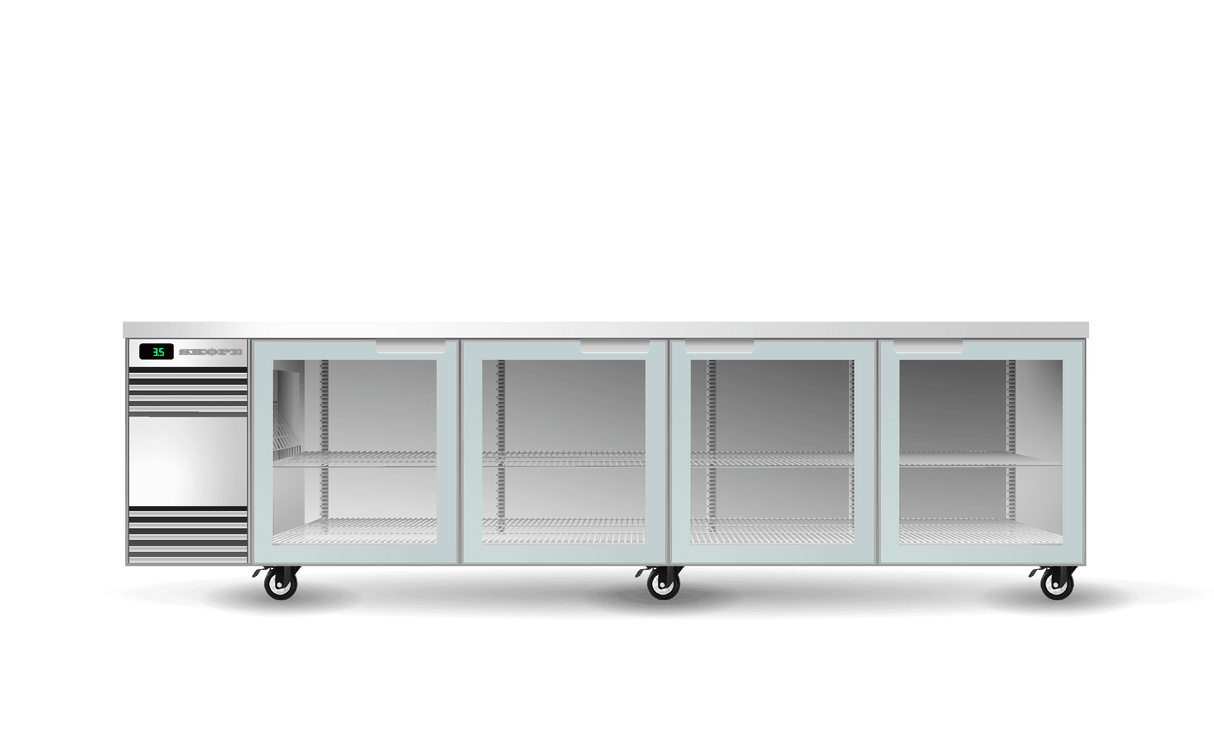 BackBar SlimLine 4 Glass Door