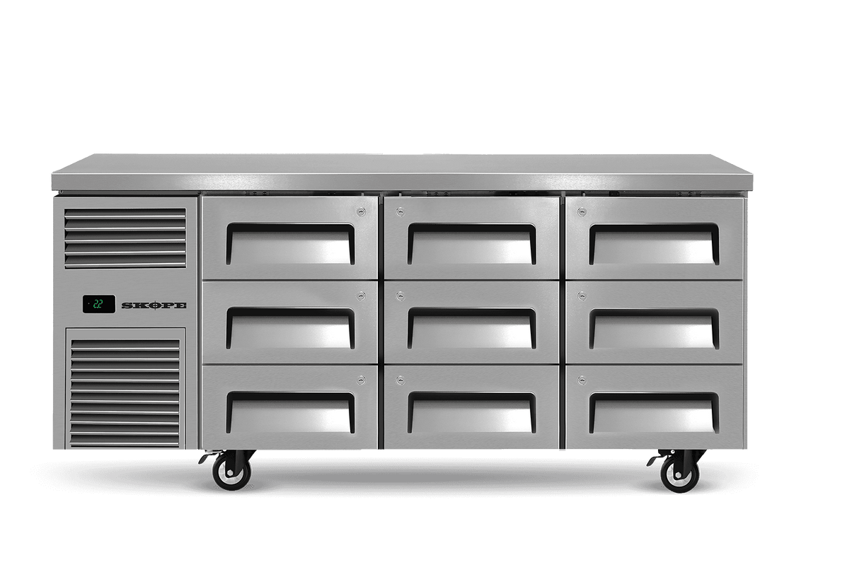 ReFlex Underbench Fridge 9 Drawer