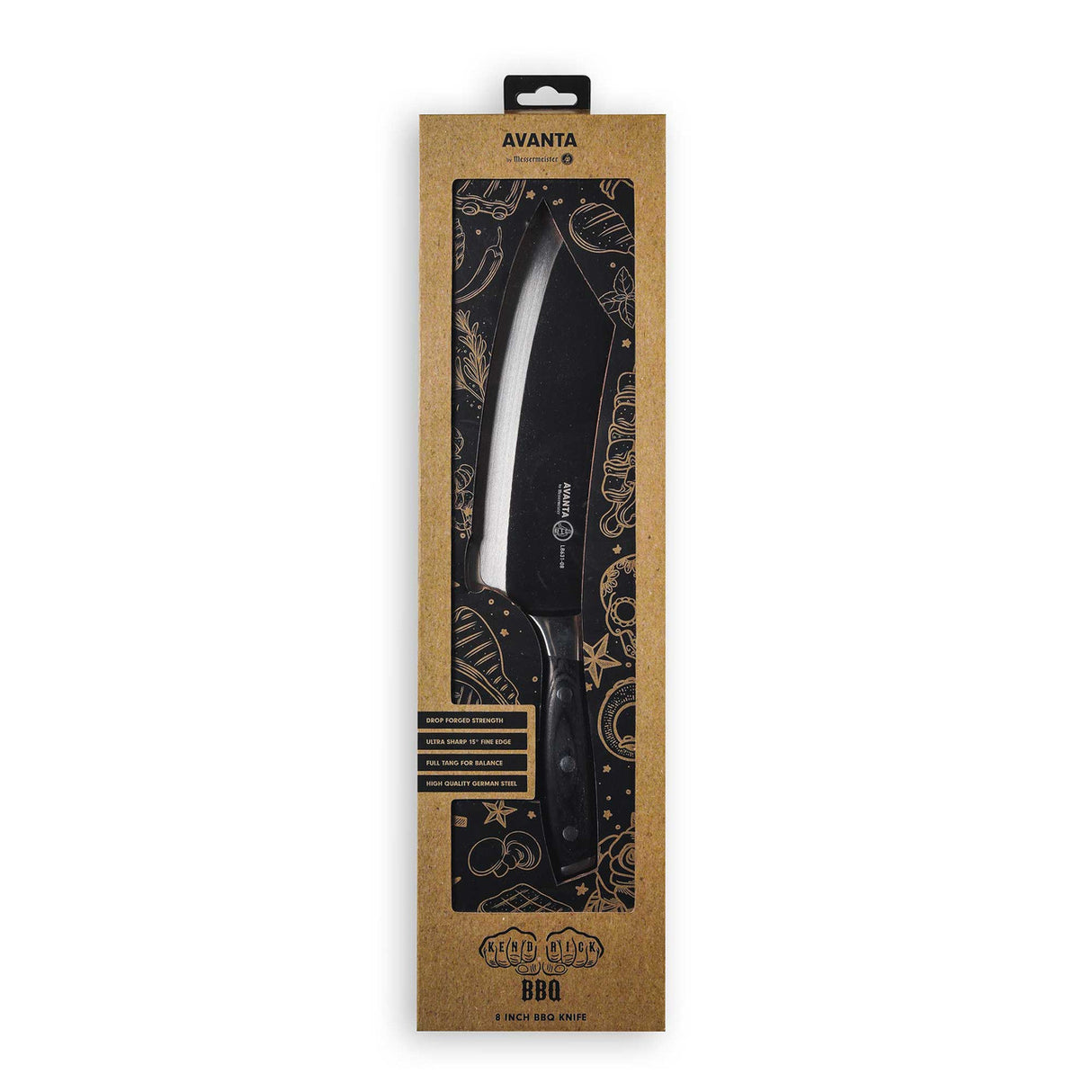 Avanta Kendrick BBQ Chefs Knife