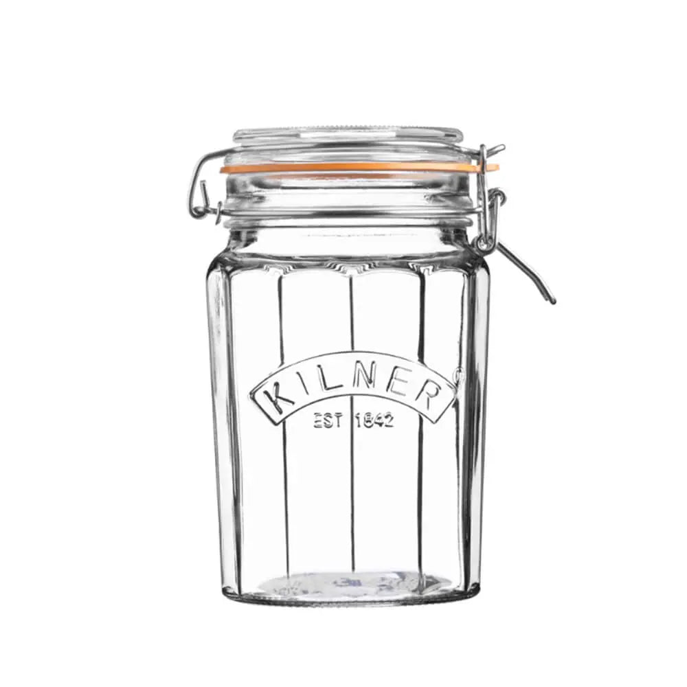 Kilner® Facetted Cllip Top Jar