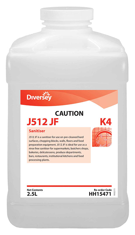 Diversey J512 Jf Concentrate Sanitiser