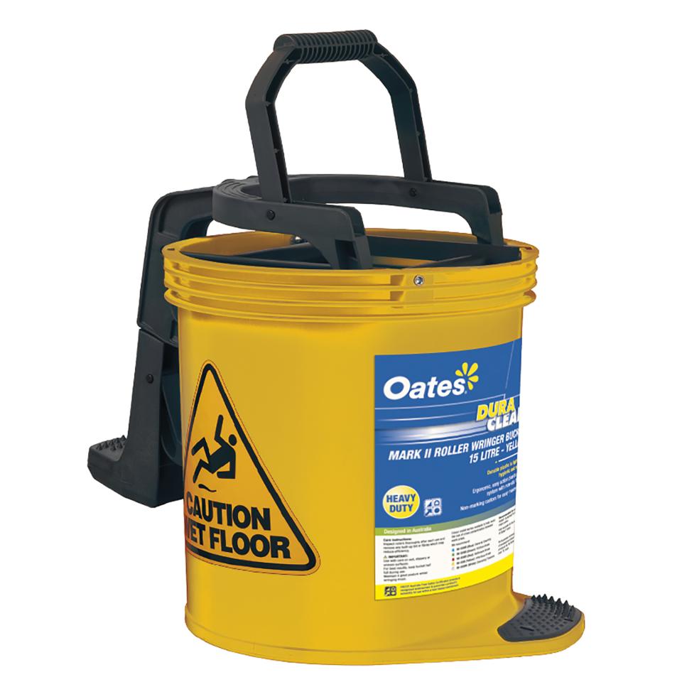 Duraclean Contractor Wringer Bucket 15l Yellow