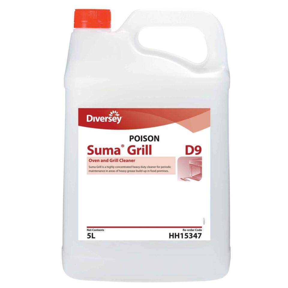 Diversey Suma Grill D9 Grill Cleaner