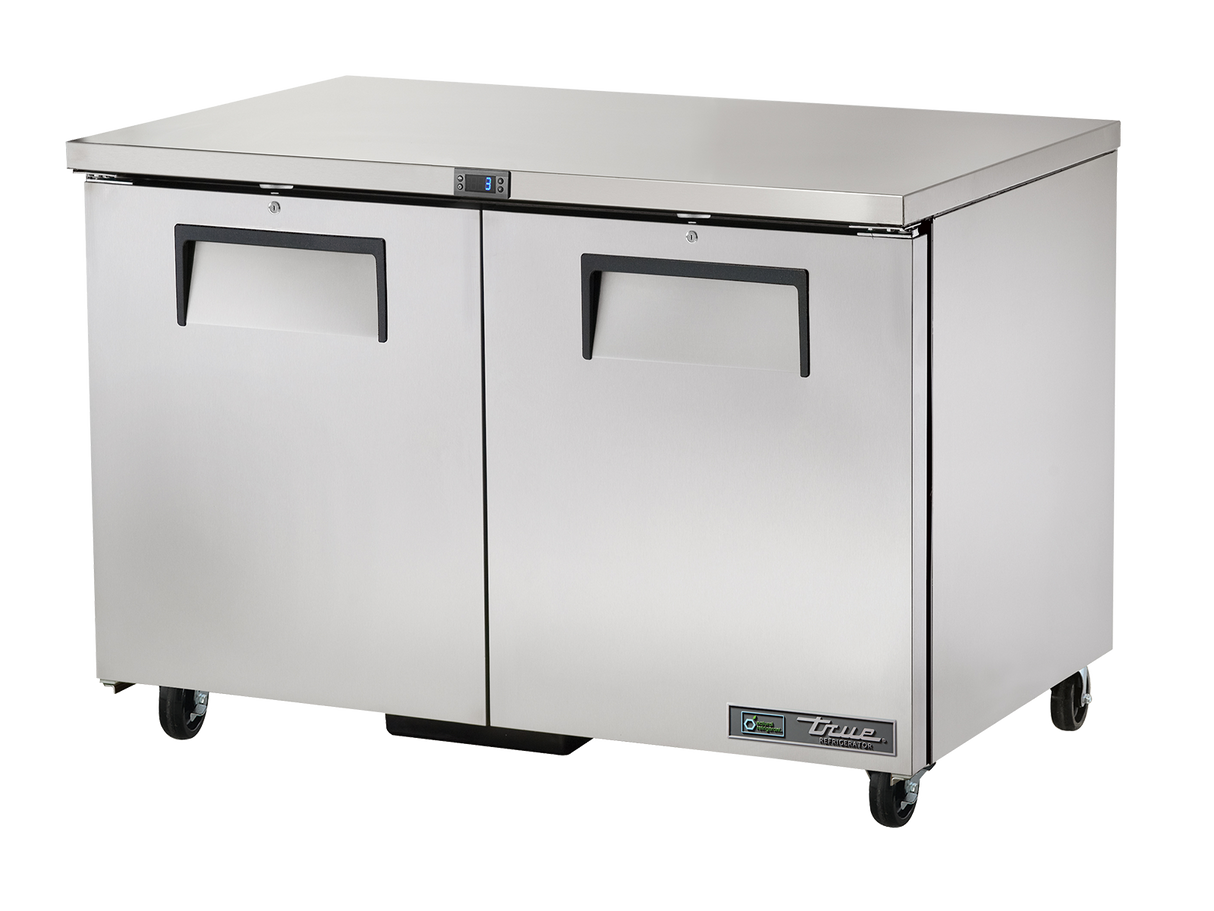 TRUE Under Counter, 2 Solid Door Fridge Under