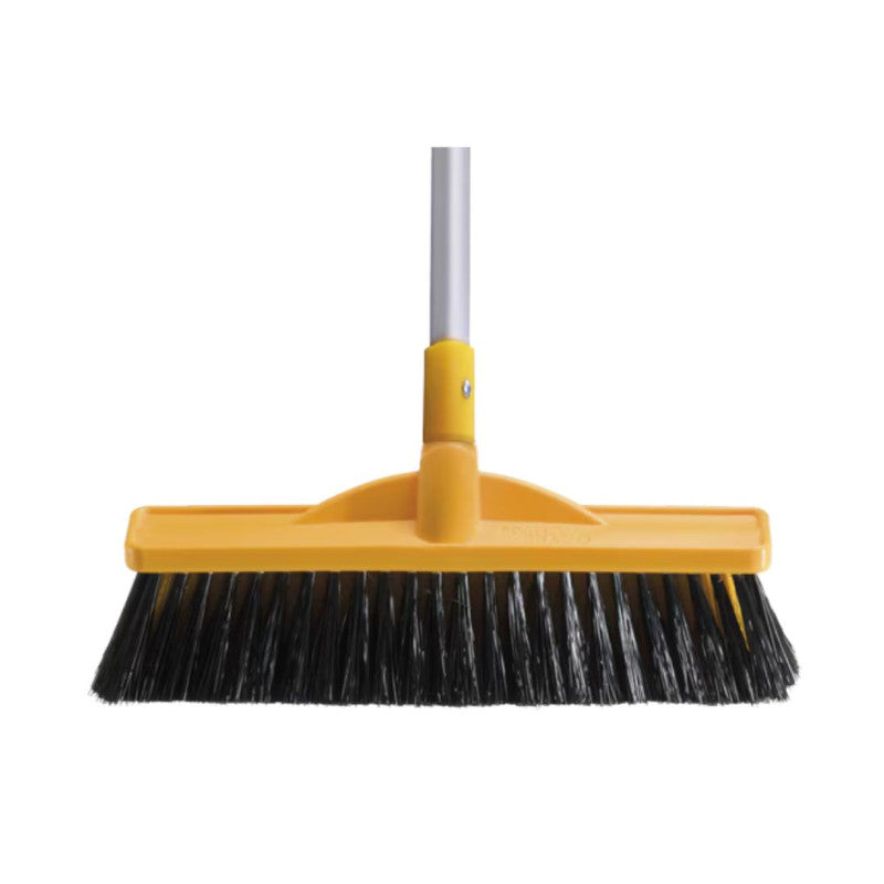 Extra Stiff Medium Poly Broom Head Yellow 350mm