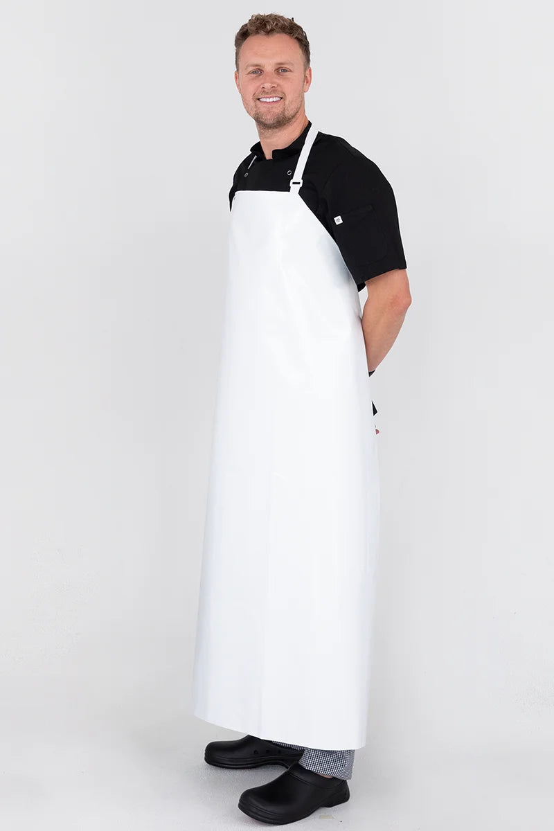 PVC White Bib Apron