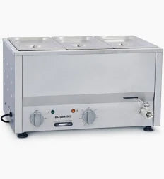 Roband BM2C BAIN MARIE c/w 3x 150MM 1/3 PANS & LIDS