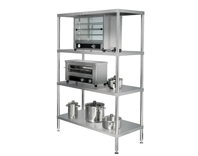 Simply Stainless 1500mm Wide - 4 Tier
Stainless Steel Shelves