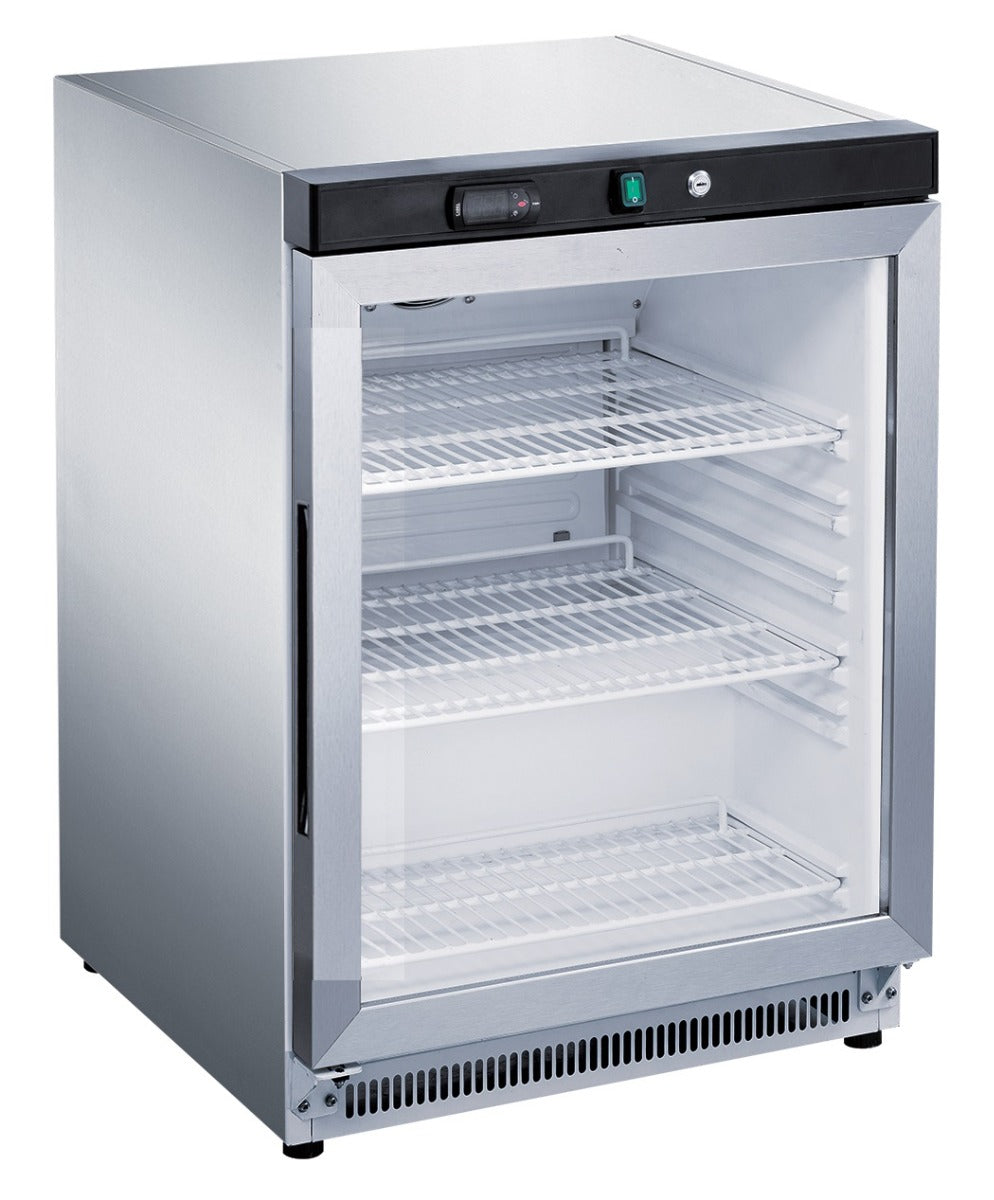 FED-X 130L Bar Cooler Glass Door