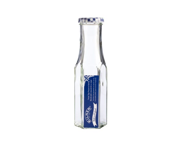 Kilner Hex Twist Top Bottle 250ml