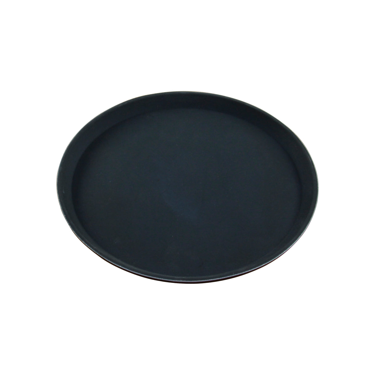 Non Slip Black Round Service Tray 350Mm