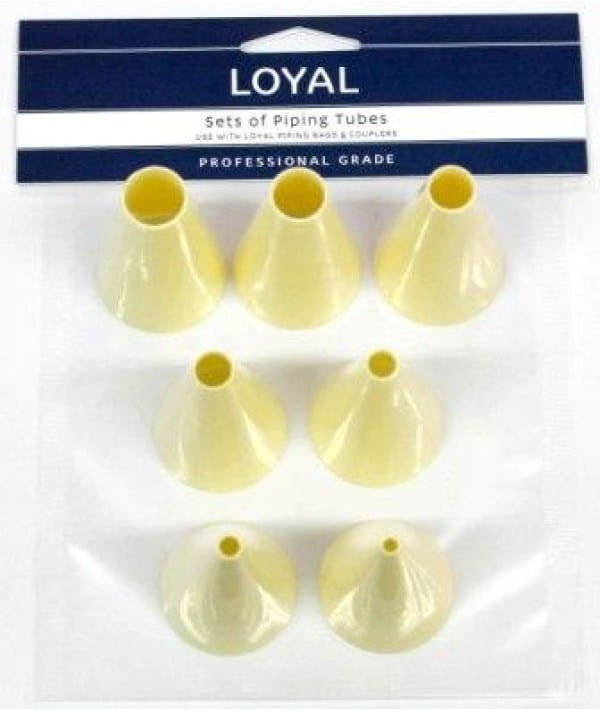 LOYAL Plain Piping Tube 7Pc Set (3-15mm)