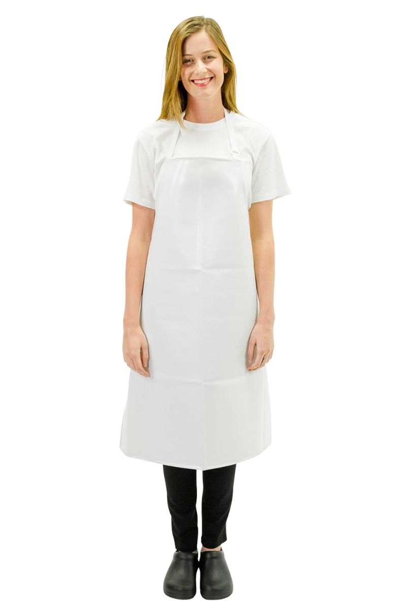 PVC White Bib Apron